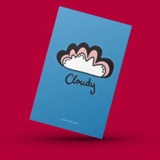 Cloudy - Carnet de notes 100 pages à pointillés